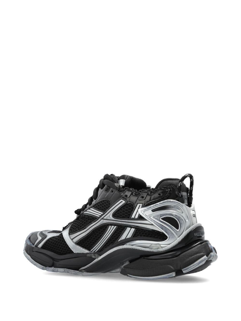 lace-up metallic trainers Product Image