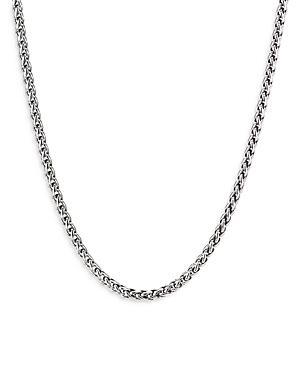David Yurman Sterling Silver Wheat Chain Necklace, 24 Product Image