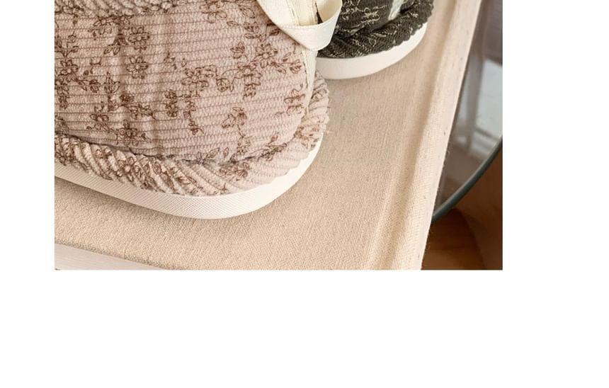 Floral Bow Slip-Ons Product Image