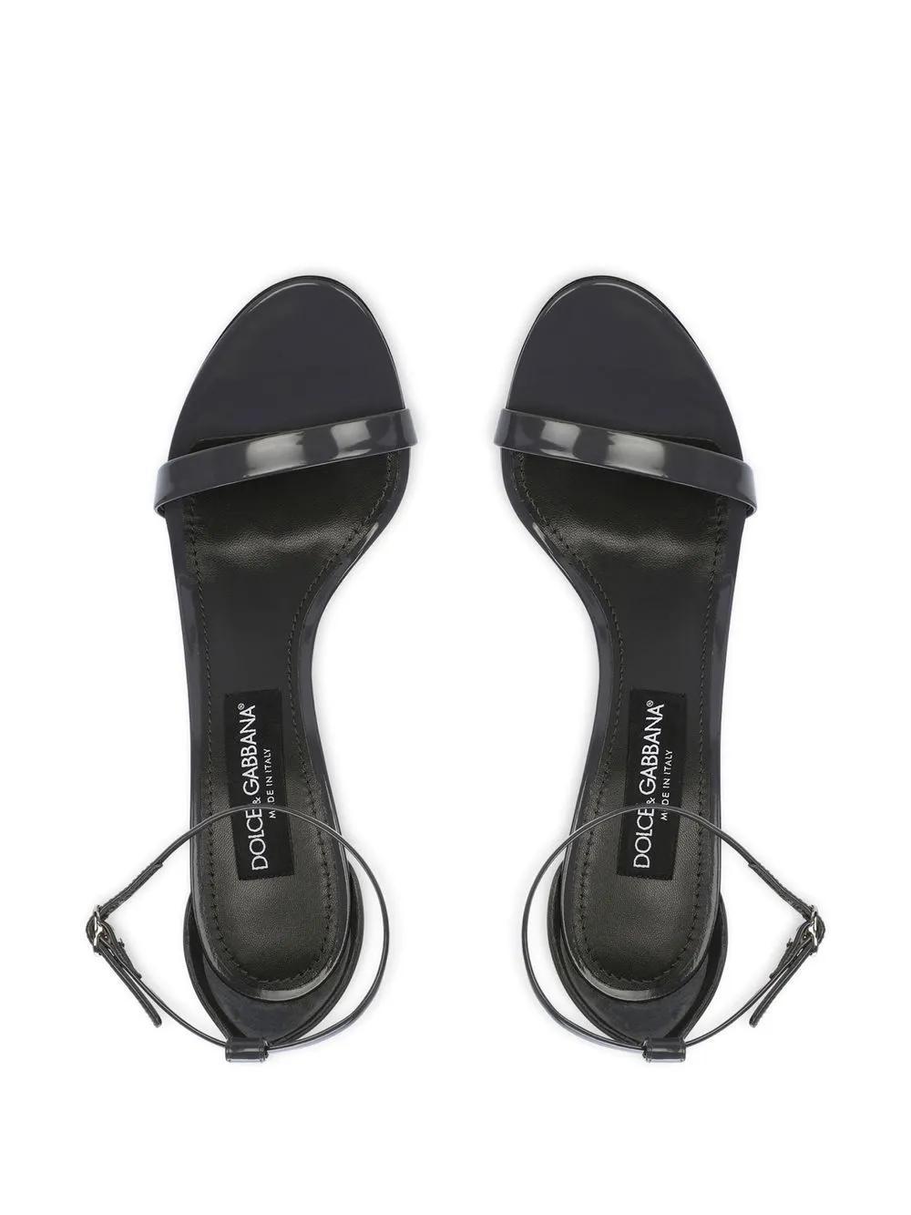 105mm Kim leather sandals Product Image