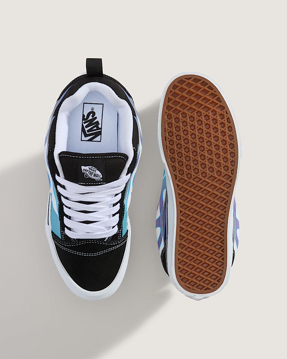 Knu Skool Shoe in Black / Blue| Vans US Product Image