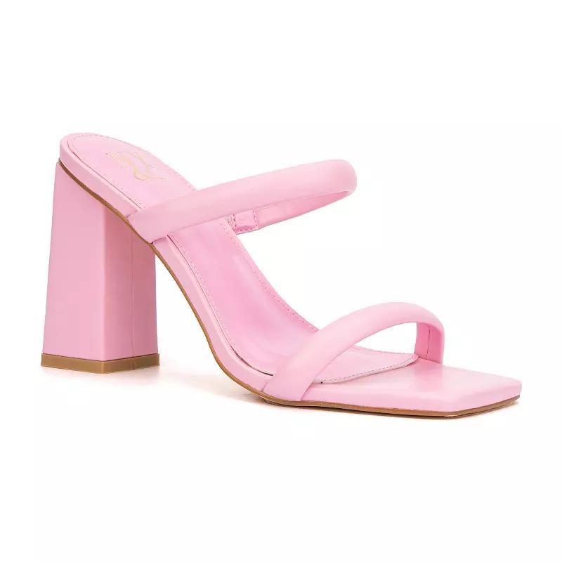 New York & Company Galina Womens Block Heel Dress Sandals Product Image