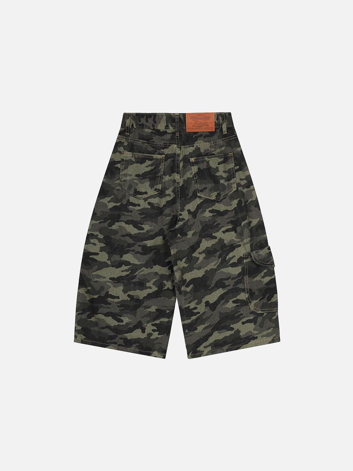 Aelfric Eden Camouflage Longline Barrel Jorts Product Image