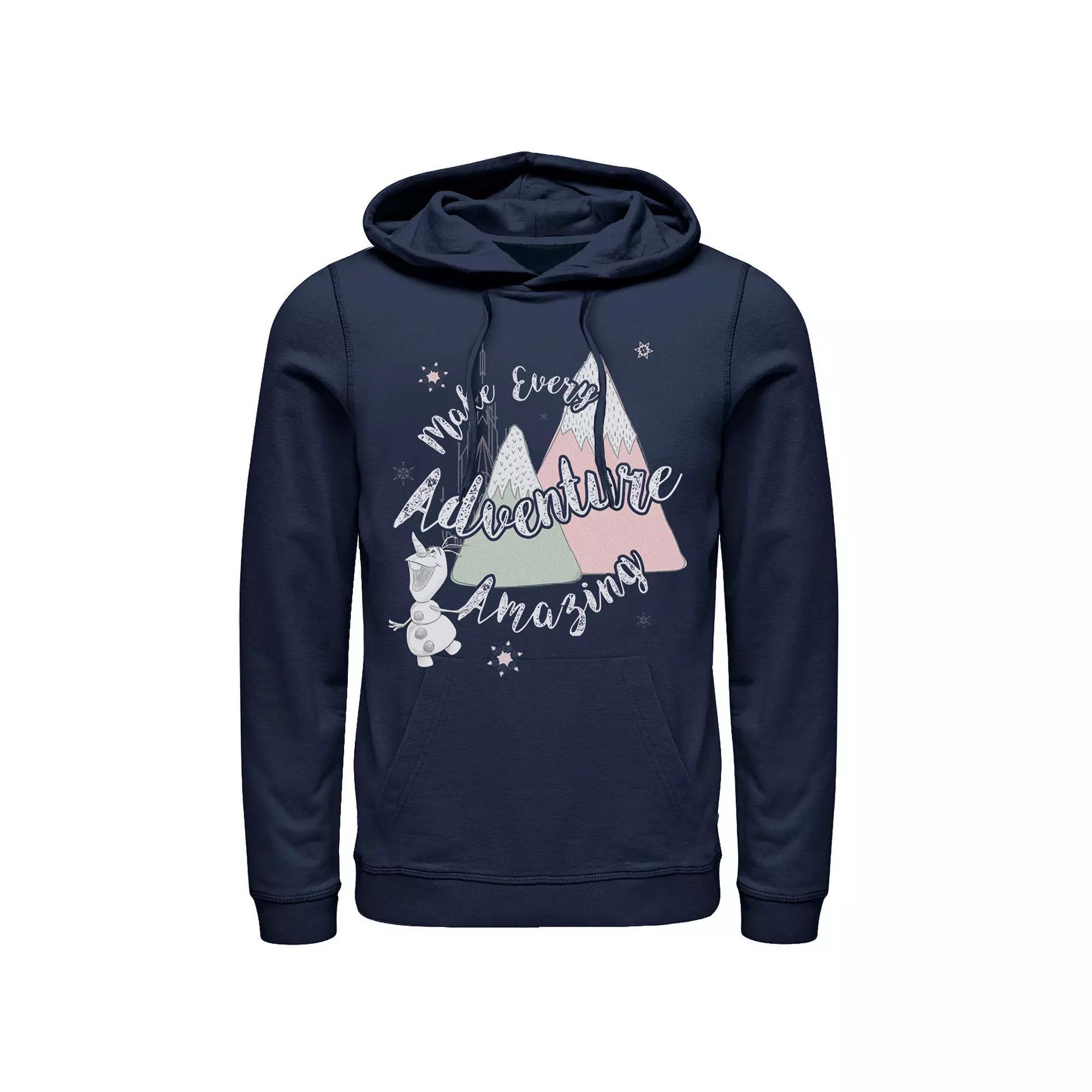 Disney's Frozen Olaf Adventure Amazing Men's Hoodie, Size: Small, Blue Product Image