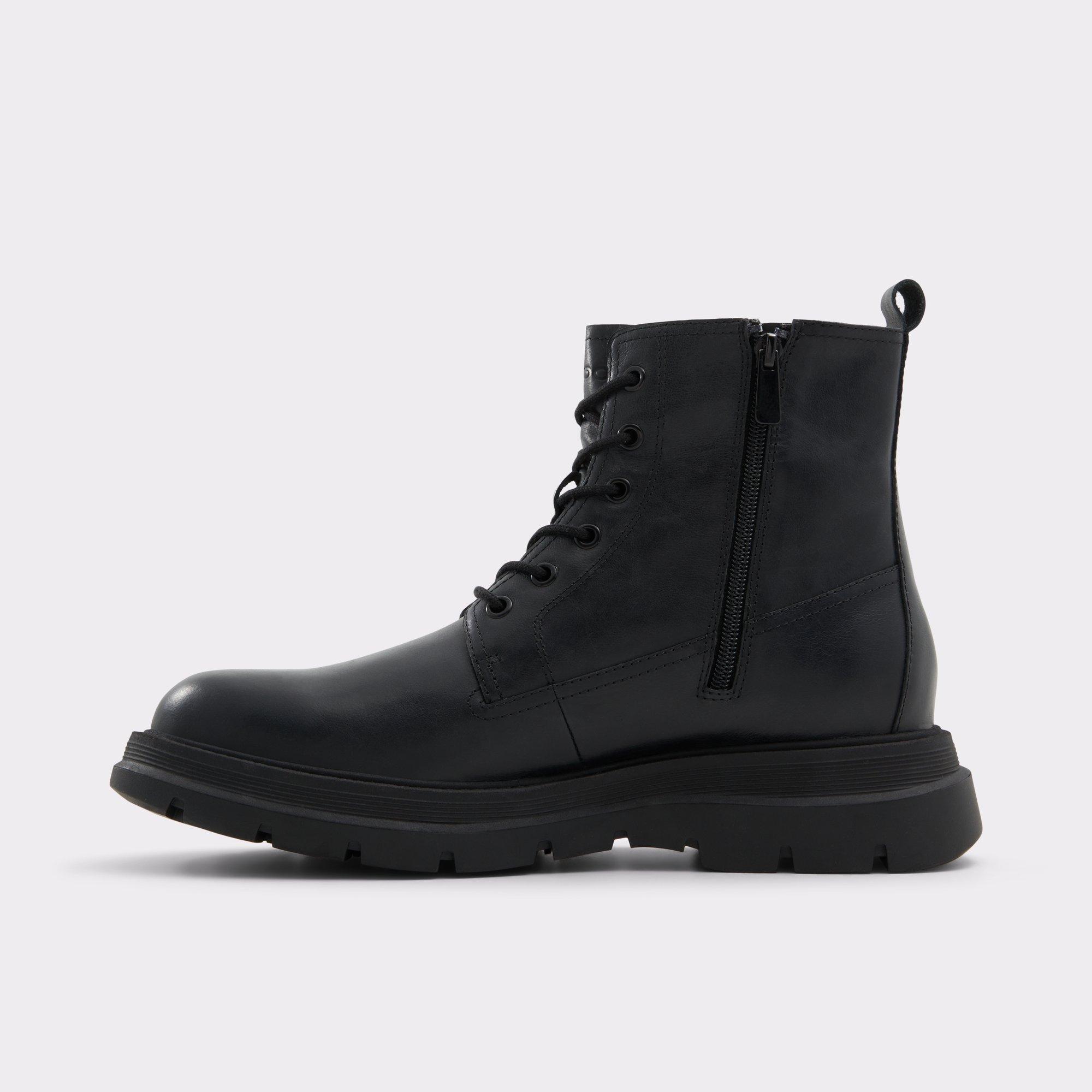 Reish Black Men's Lace-up boots | ALDO US Product Image