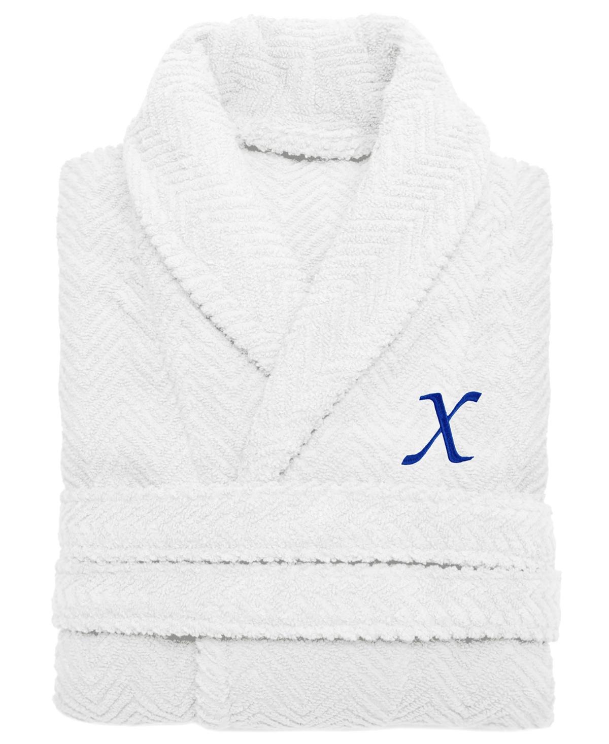 Linum Home Textiles Turkish Cotton Personalized Herringbone Weave Bathrobe, Womens Product Image