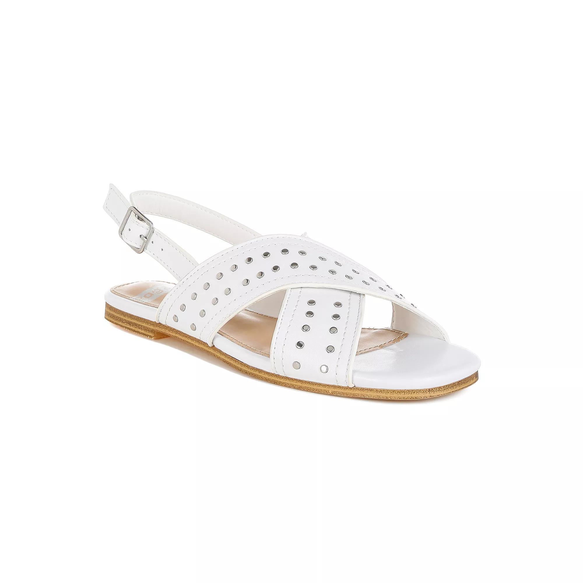 Rag & Co Calluna Women's Sandals, Size: 7.5, White Product Image