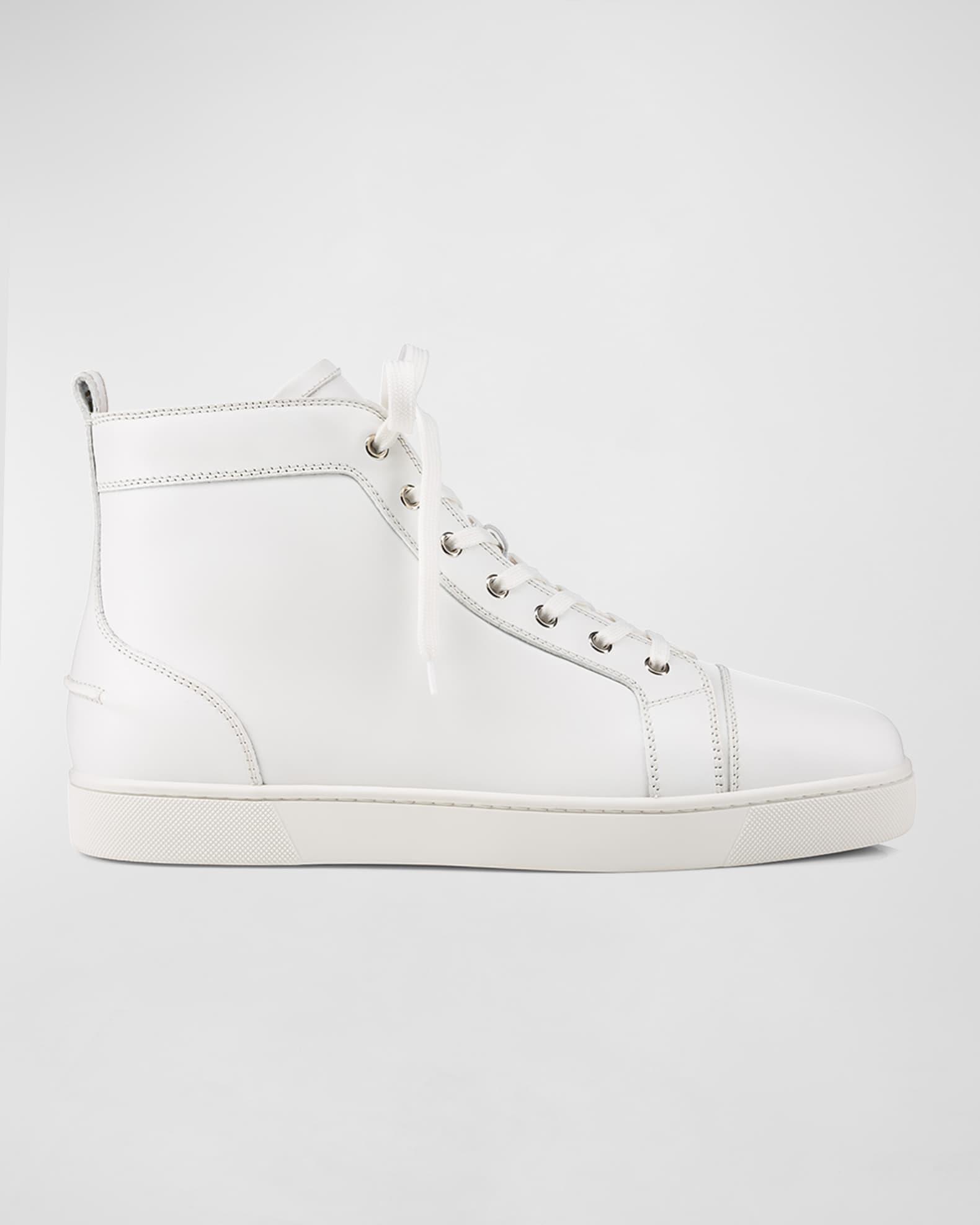 Mens Louis Leather High-Top Sneakers Product Image