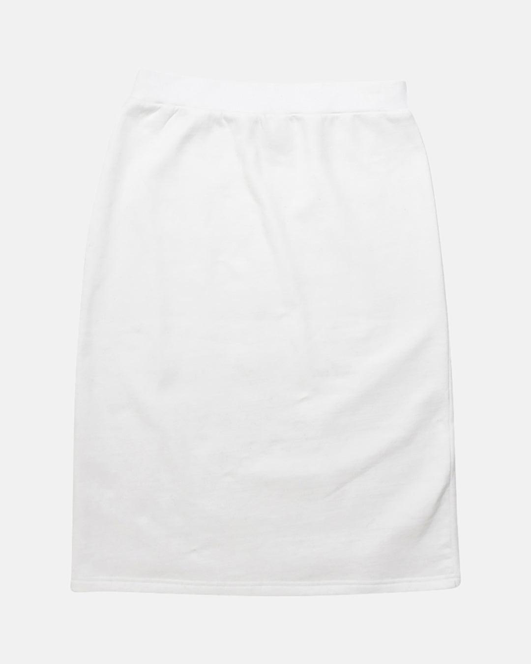 Monique Jersey Skirt - Vintage White Product Image