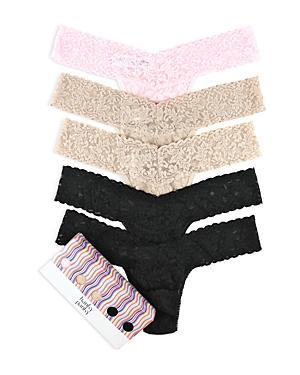 Hanky Panky 5 Low Rise Thongs Multi One Size Product Image