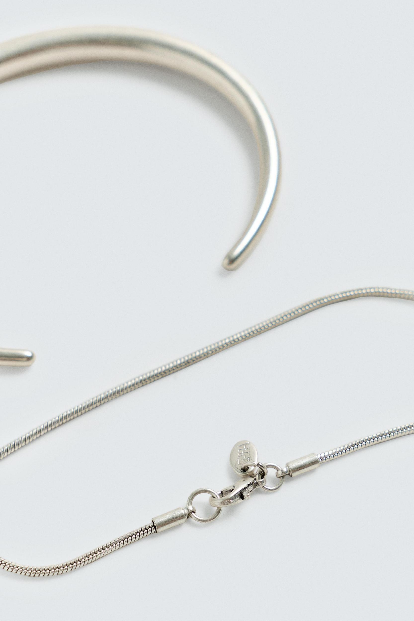 PACK OF 2 COMBINED METAL BRACELETS Product Image