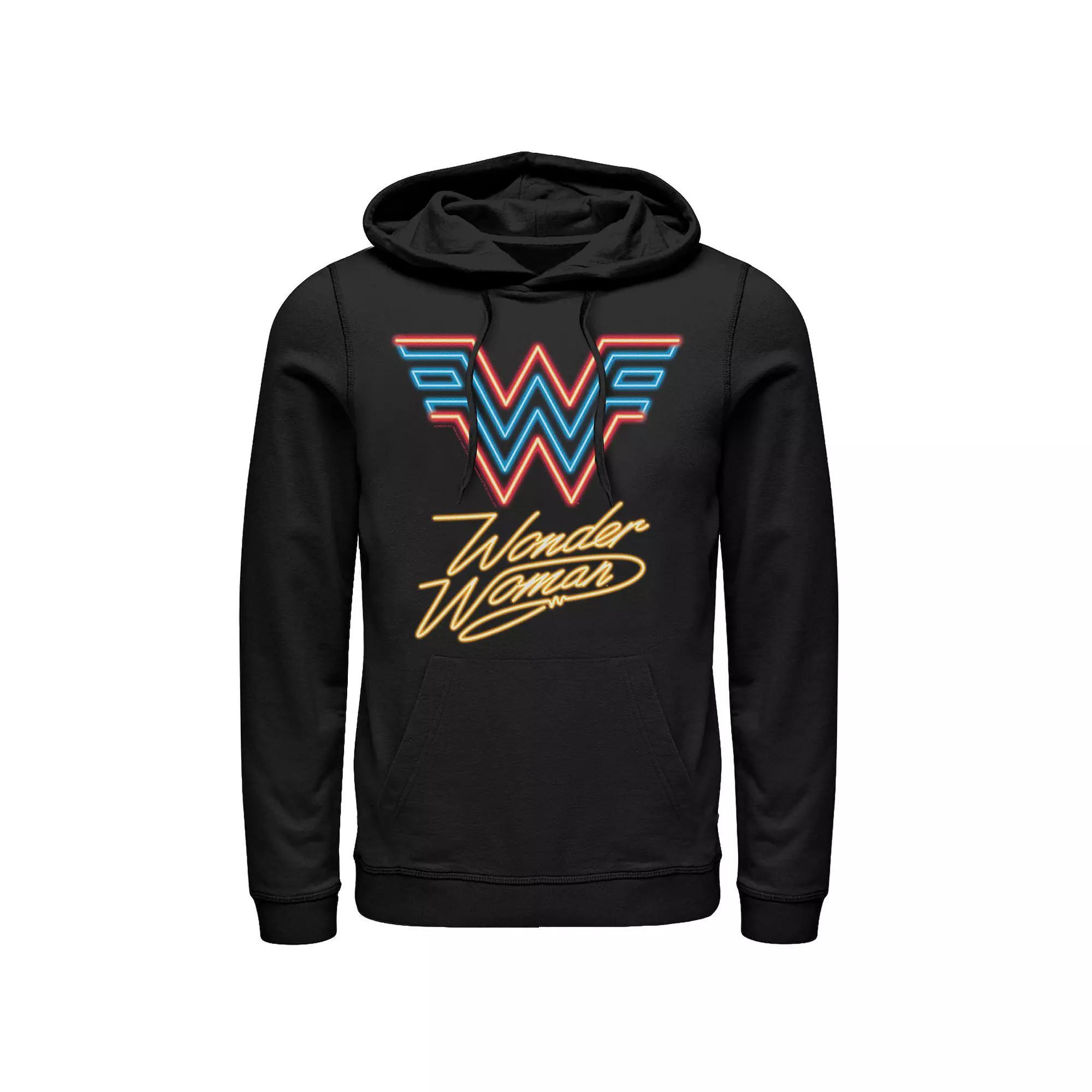 Men's Nintendo It's On Like Donkey Kong Outline Poster Pullover Hoodie, Size: Large, Black Product Image