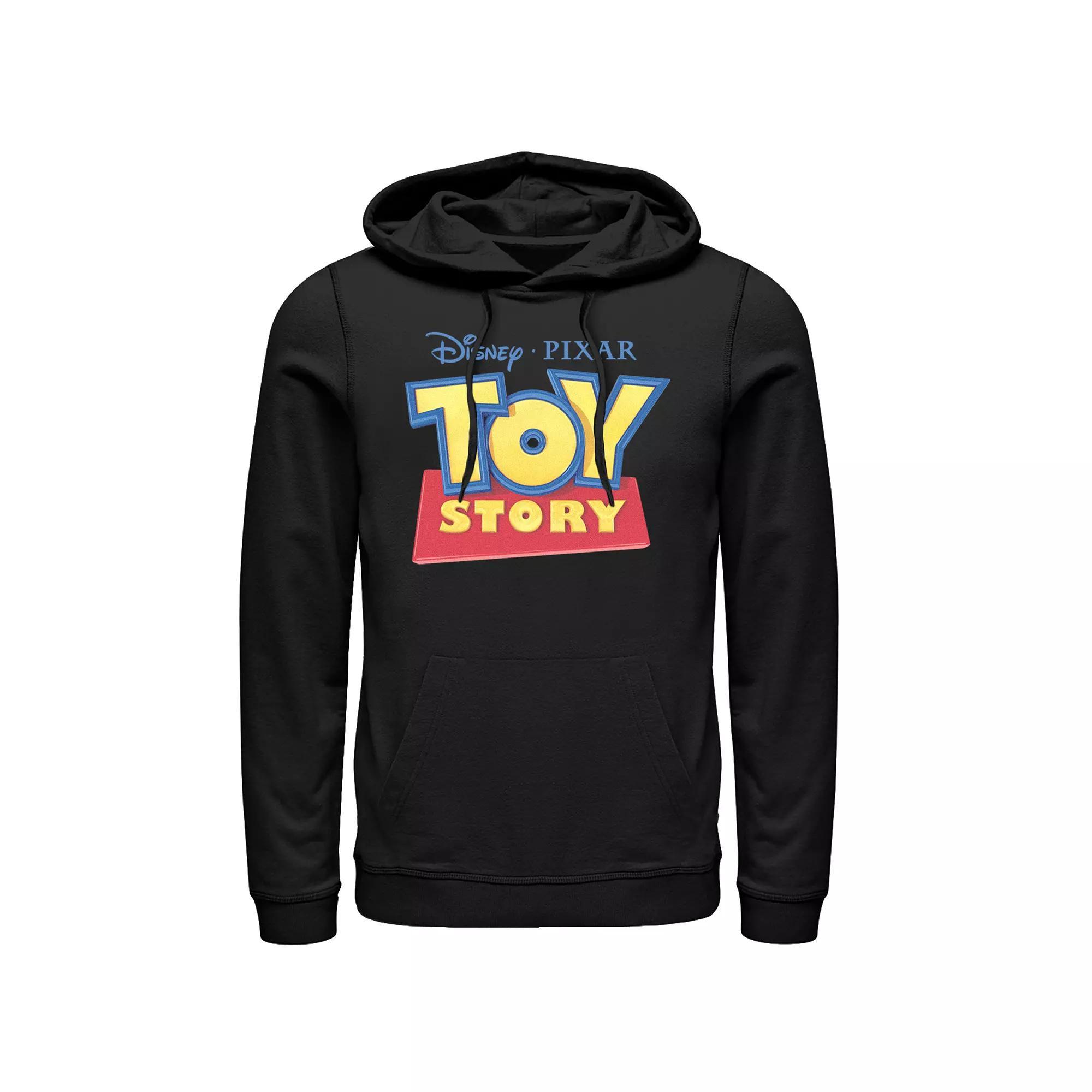Men's Nintendo Super Mario Action Pose Neon Portrait Hoodie, Size: XXL, Blue Product Image