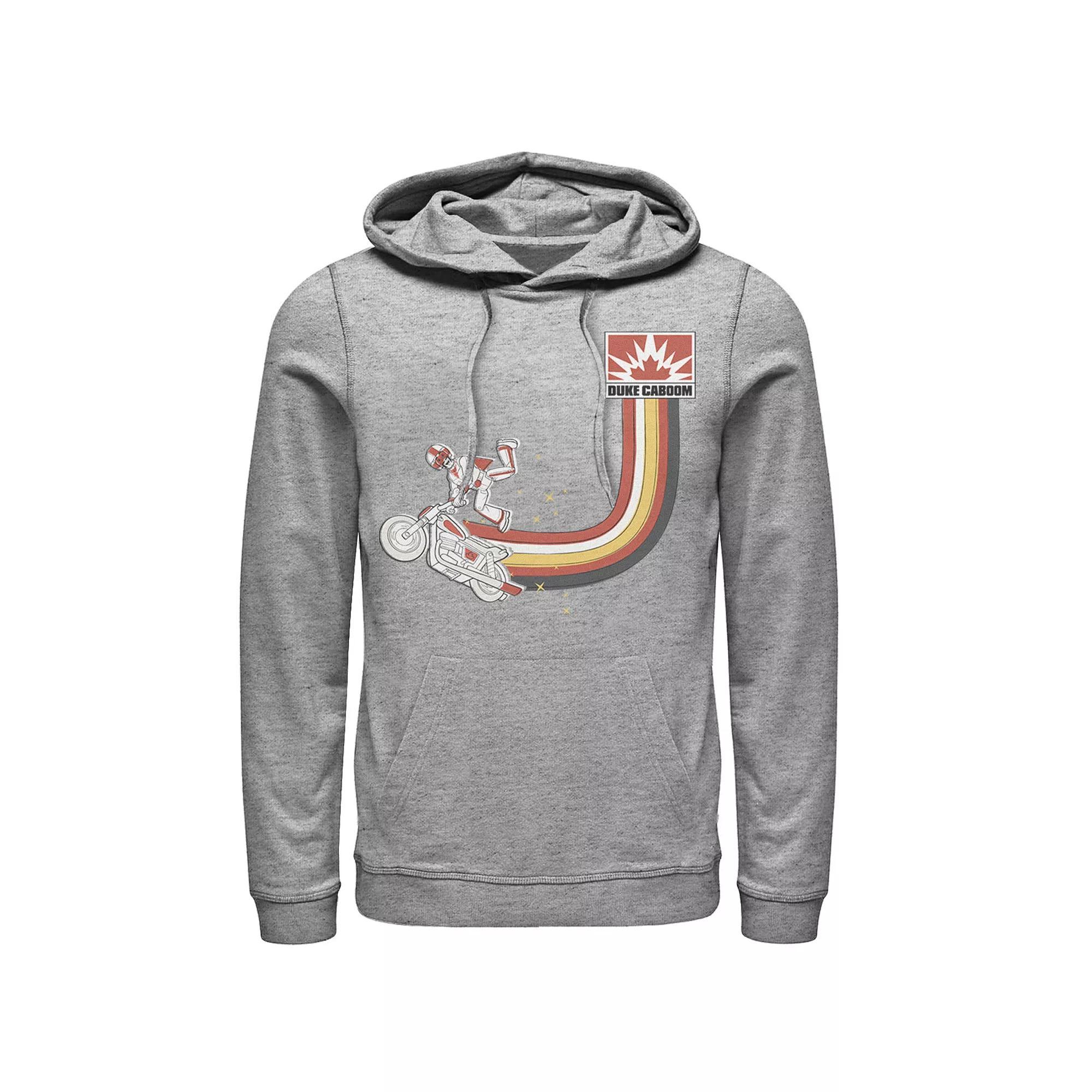 Disney / Pixar's Toy Story Duke Kaboom Men's Retro Jump Hoodie, Size: XXL, Athletic Grey Product Image