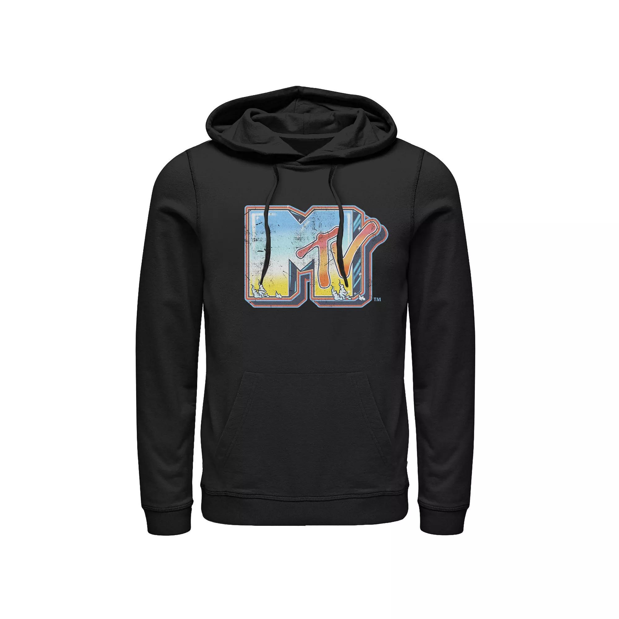 Mens MTV Tiny Logo Bright Brushed Hoodie Product Image