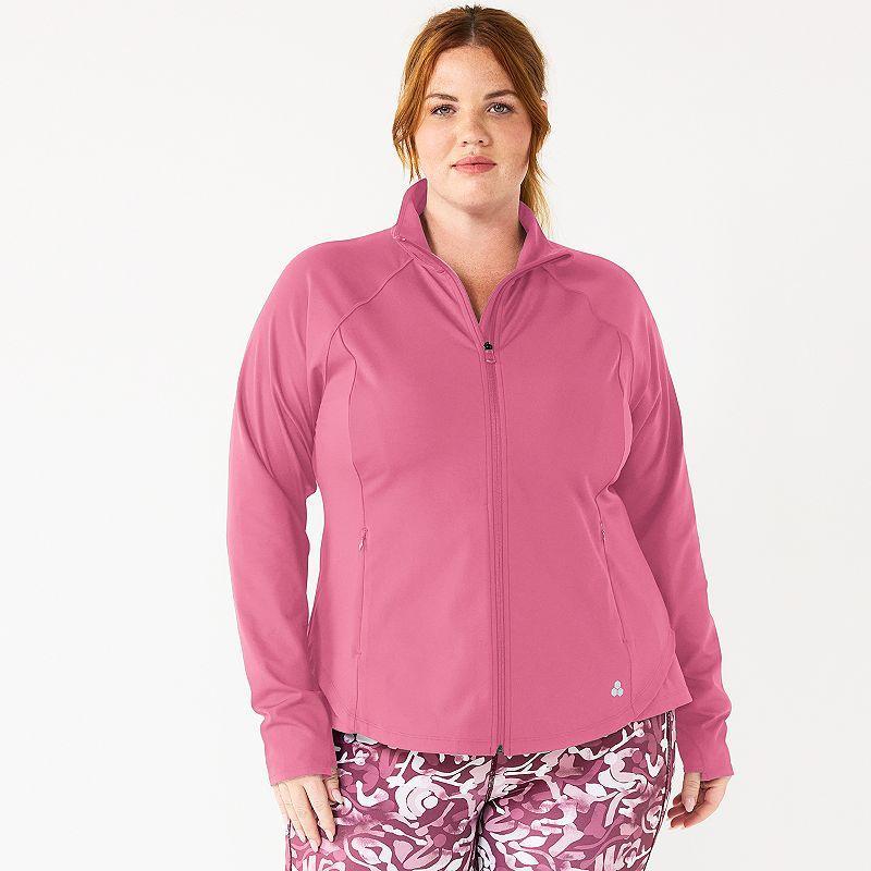 Plus Size Tek Gear® Ultrastretch Performance Jacket, Women's, Size: 4XL, Black Product Image