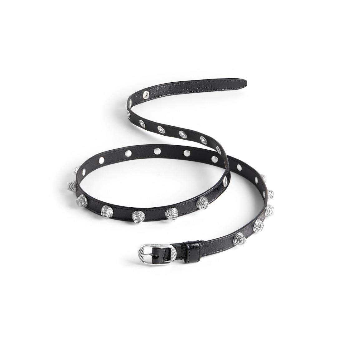 Women's Le Cagole Stud Belt in Black Product Image