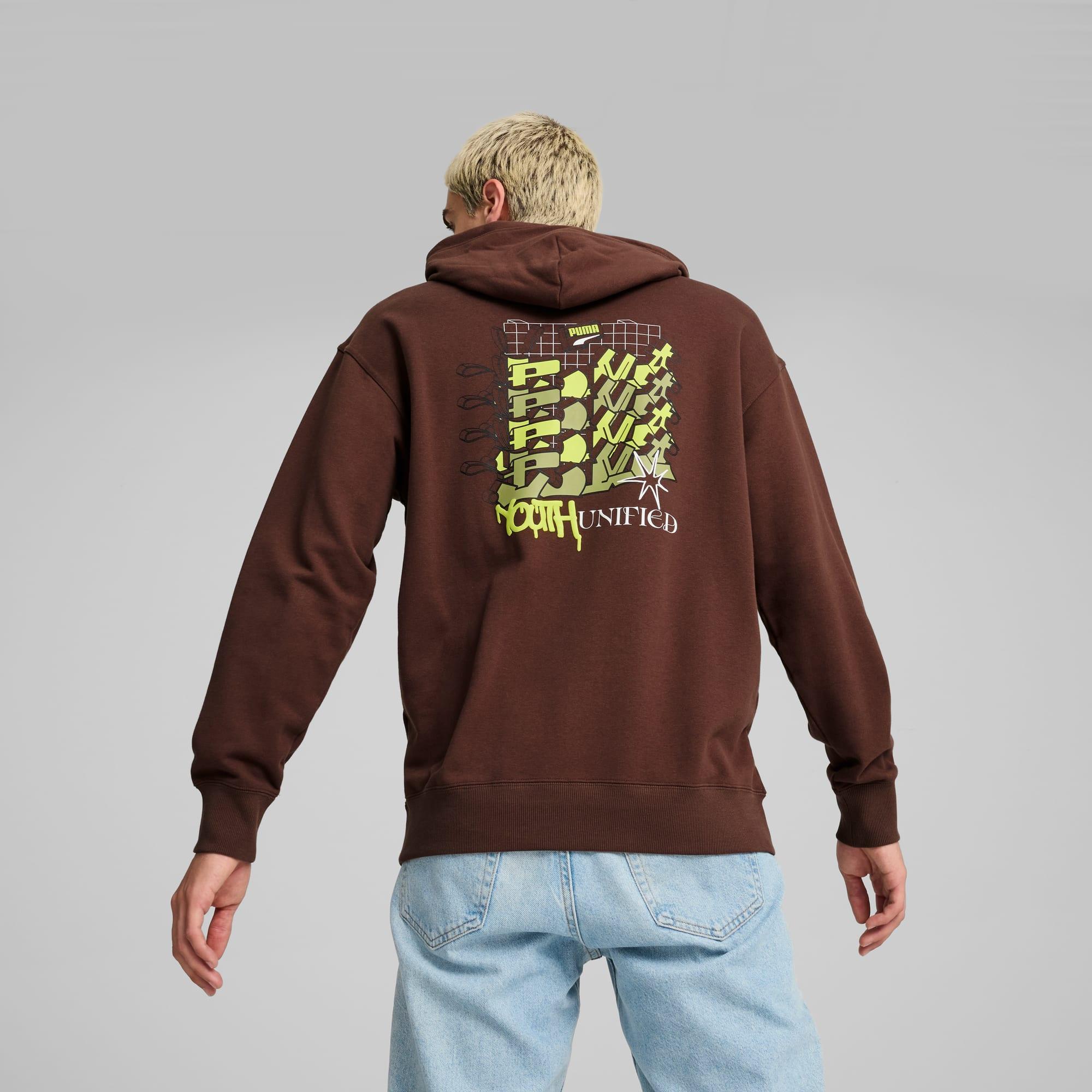 PUMA DOWNTOWN Graphic Hoodie Men Product Image