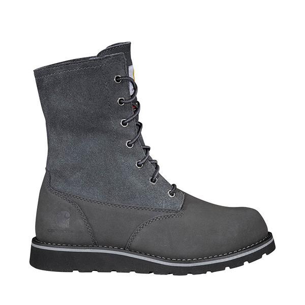Carhartt WP 8 Ins. Wedge Fold Down Winter Boot (Dark Grey Nubuck) Women's Boots Product Image