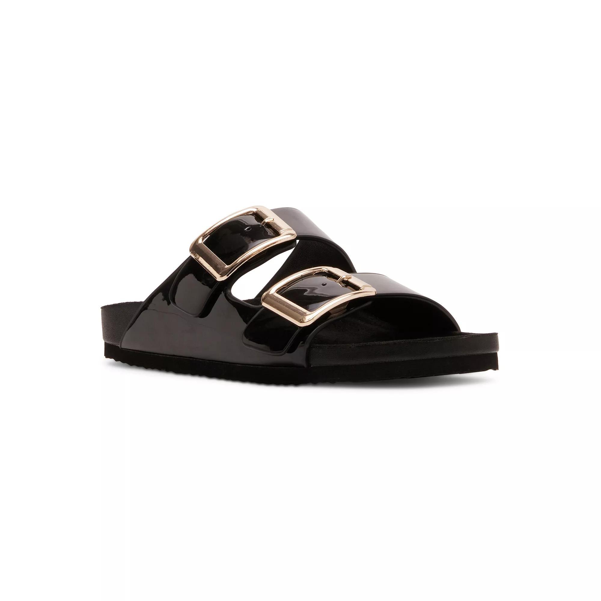 madden girl Bodiee Women's Sandals, Size: 11, Black Patent Product Image
