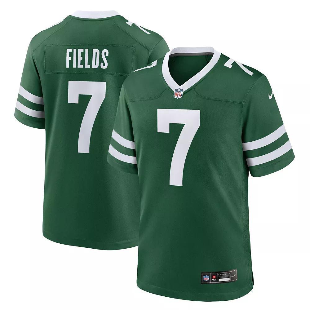 Justin Fields New York Jets Nike Men's NFL Game Jersey Product Image