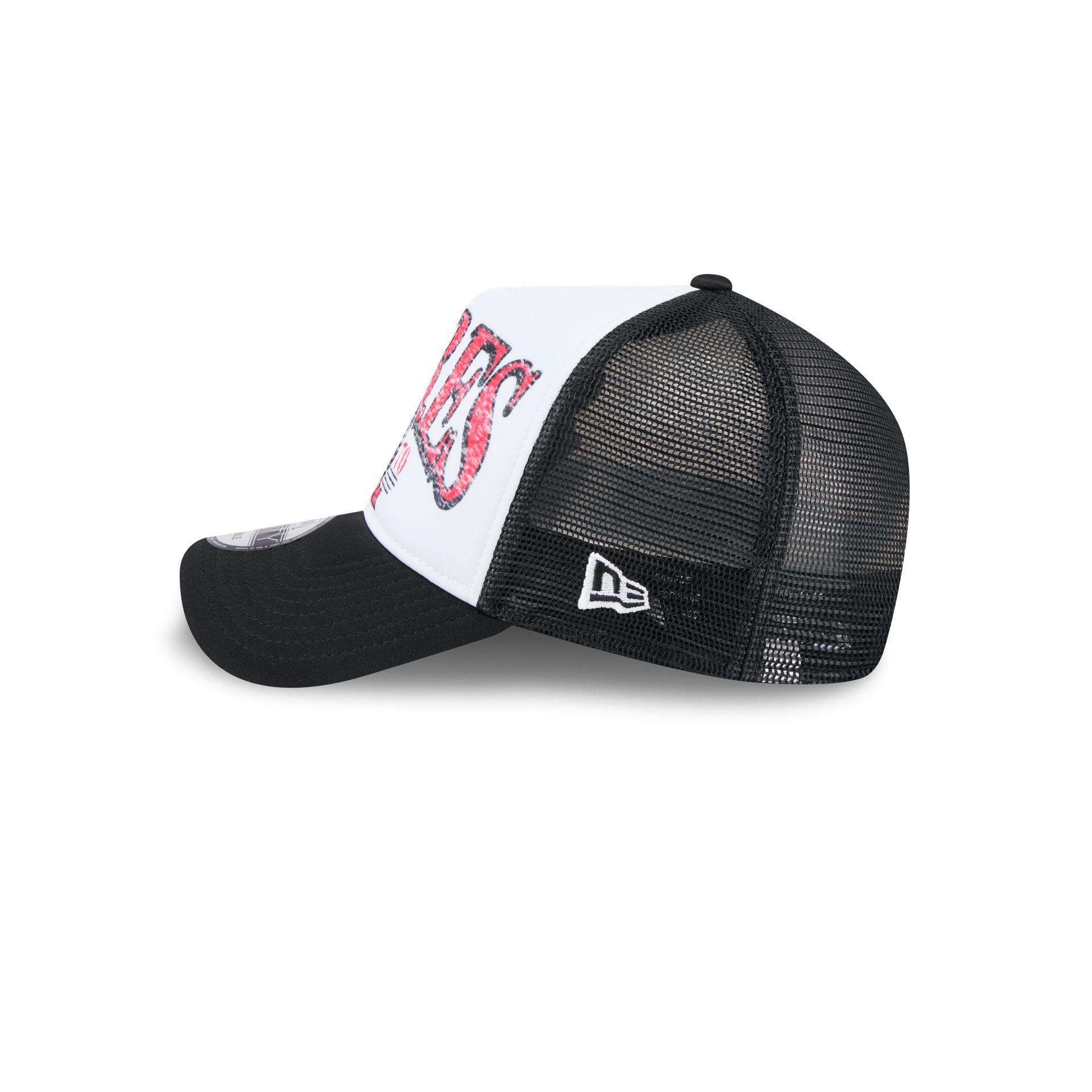 Baltimore Orioles State Flower 9FORTY A-Frame Trucker Hat Male Product Image