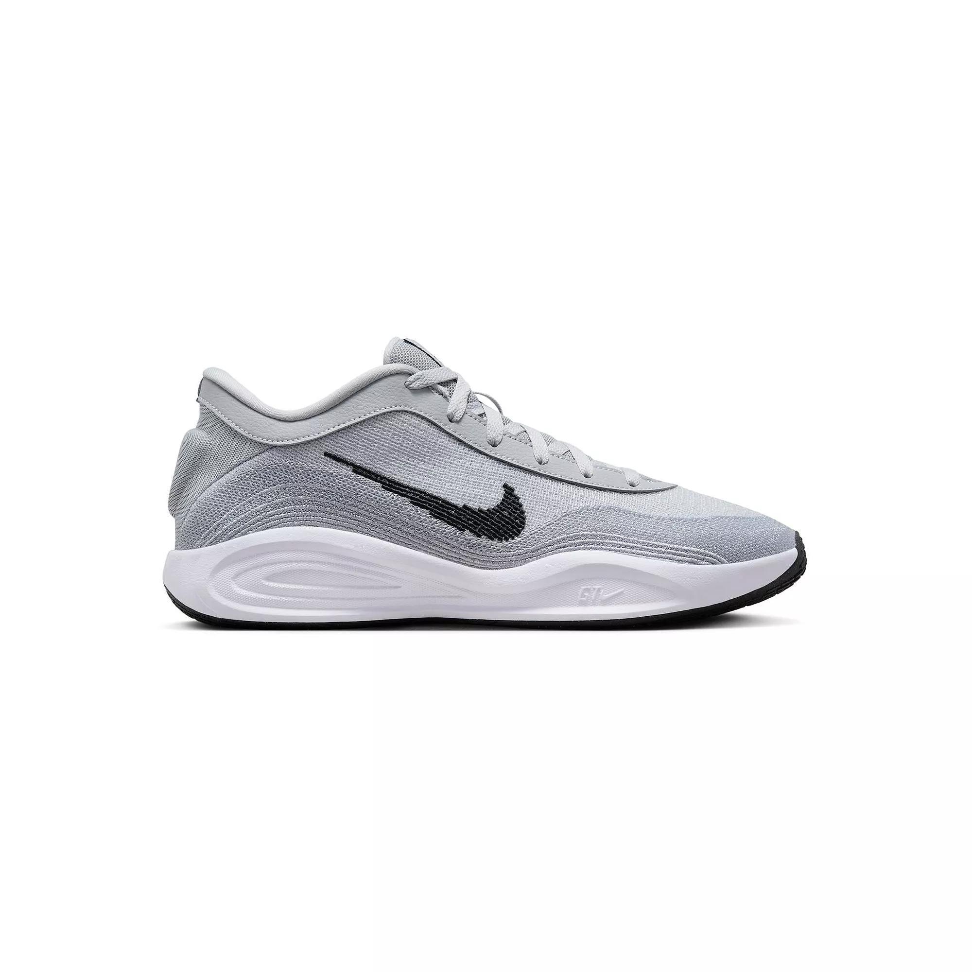 Nike G.T. Hustle Academy Men's Basketball Shoes, Size: 15, Wolf Gray Black Product Image