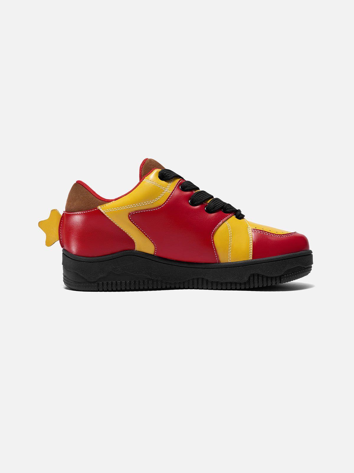 Triple Star Color Blocking Skate Shoes Product Image