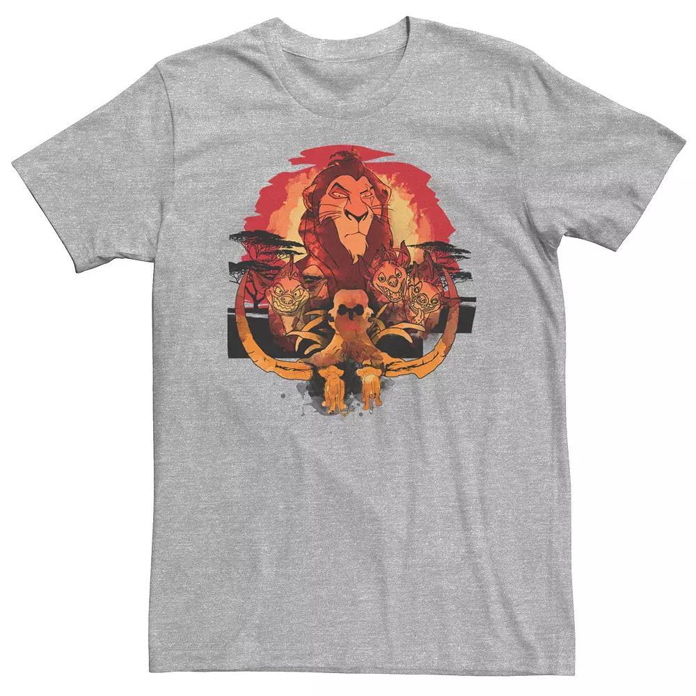 Men's Star Wars A New Hope Group Shot Logo Tee, Size: XL, Athletic Grey Product Image