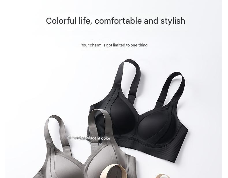 Plain Seamless Wireless Bra Product Image