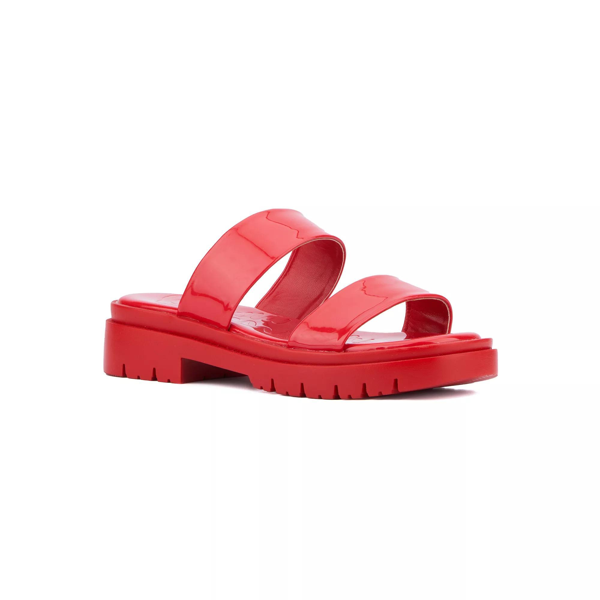 Olivia Miller Womens Tempting Platform Sandals Product Image
