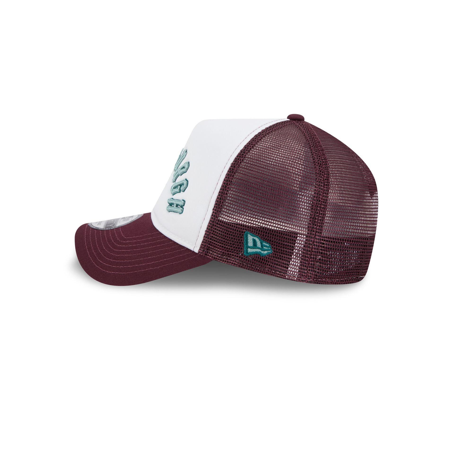 Pittsburgh Pirates Optic White 9FORTY A-Frame Snapback Hat Male Product Image
