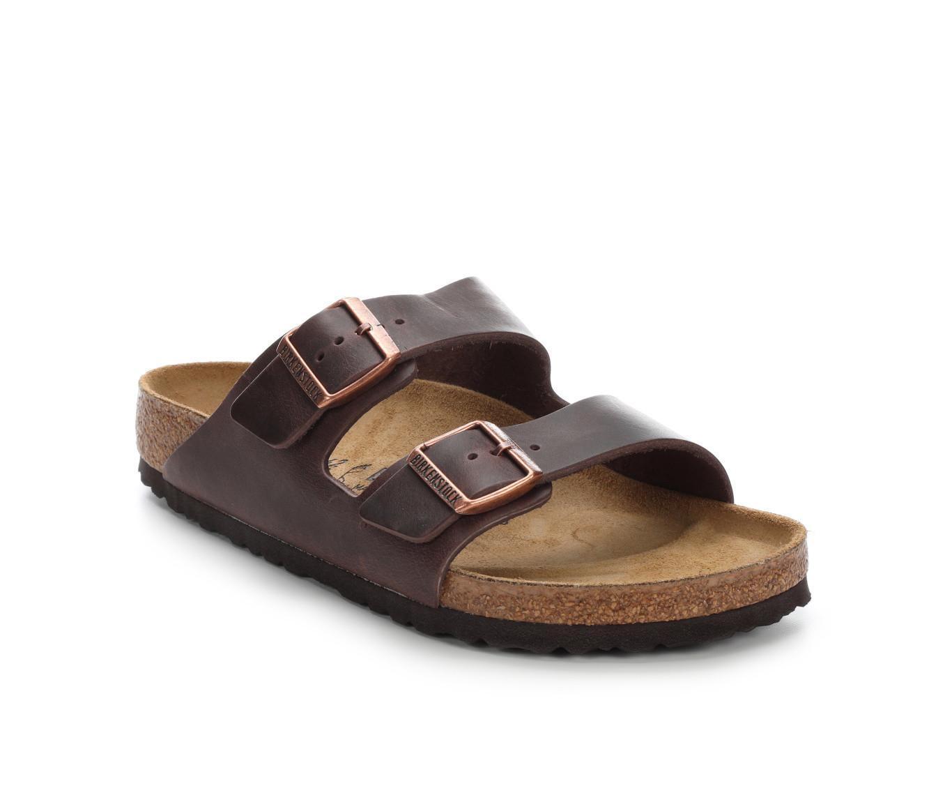 Men's Birkenstock Arizona Habana Oiled Footbed Sandals Product Image