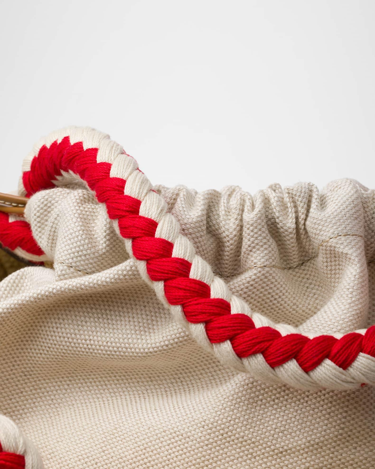 Small Crochet Top-Handle Bag Product Image