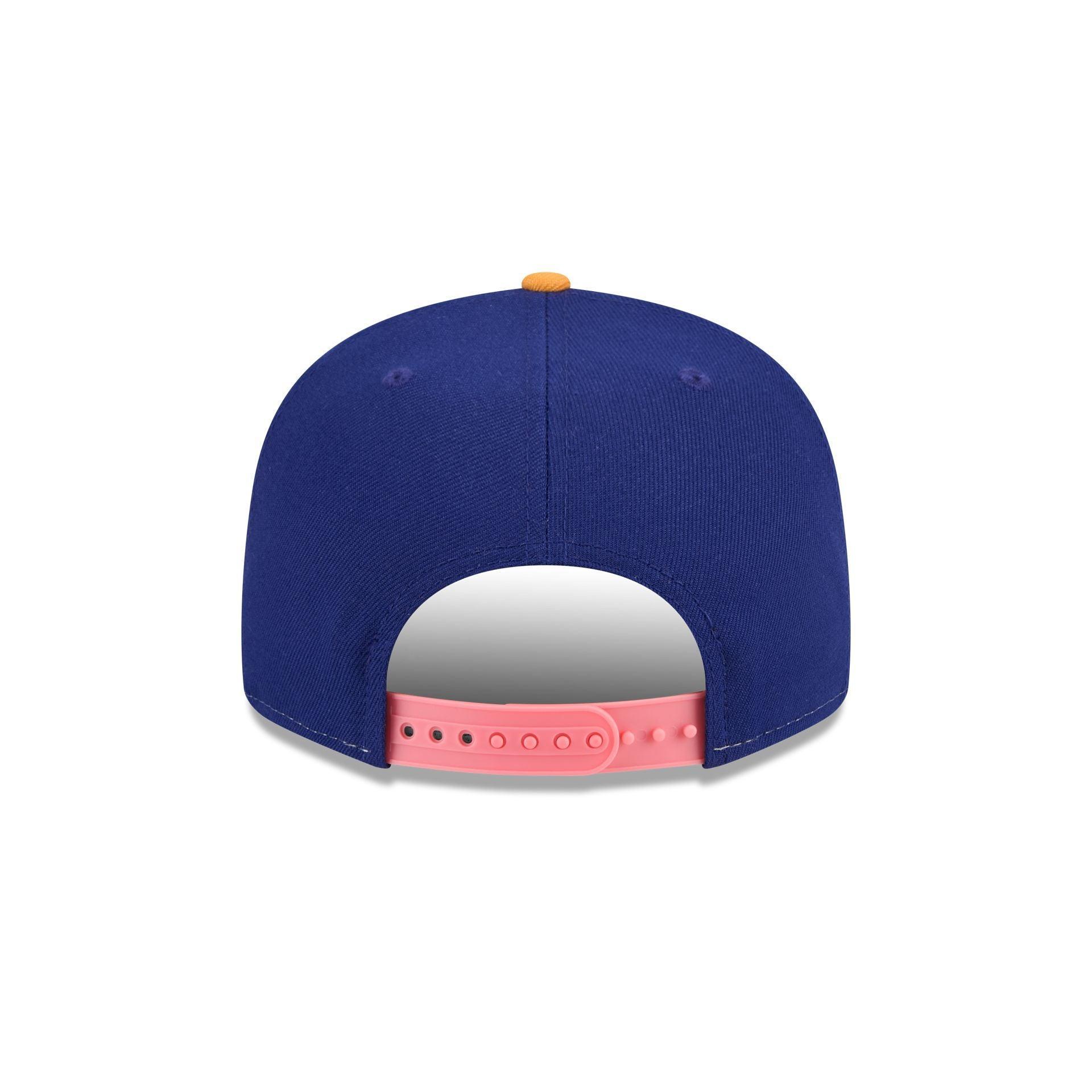Green Bay Packers Coral Split Panel 9FIFTY Snapback Hat Male Product Image