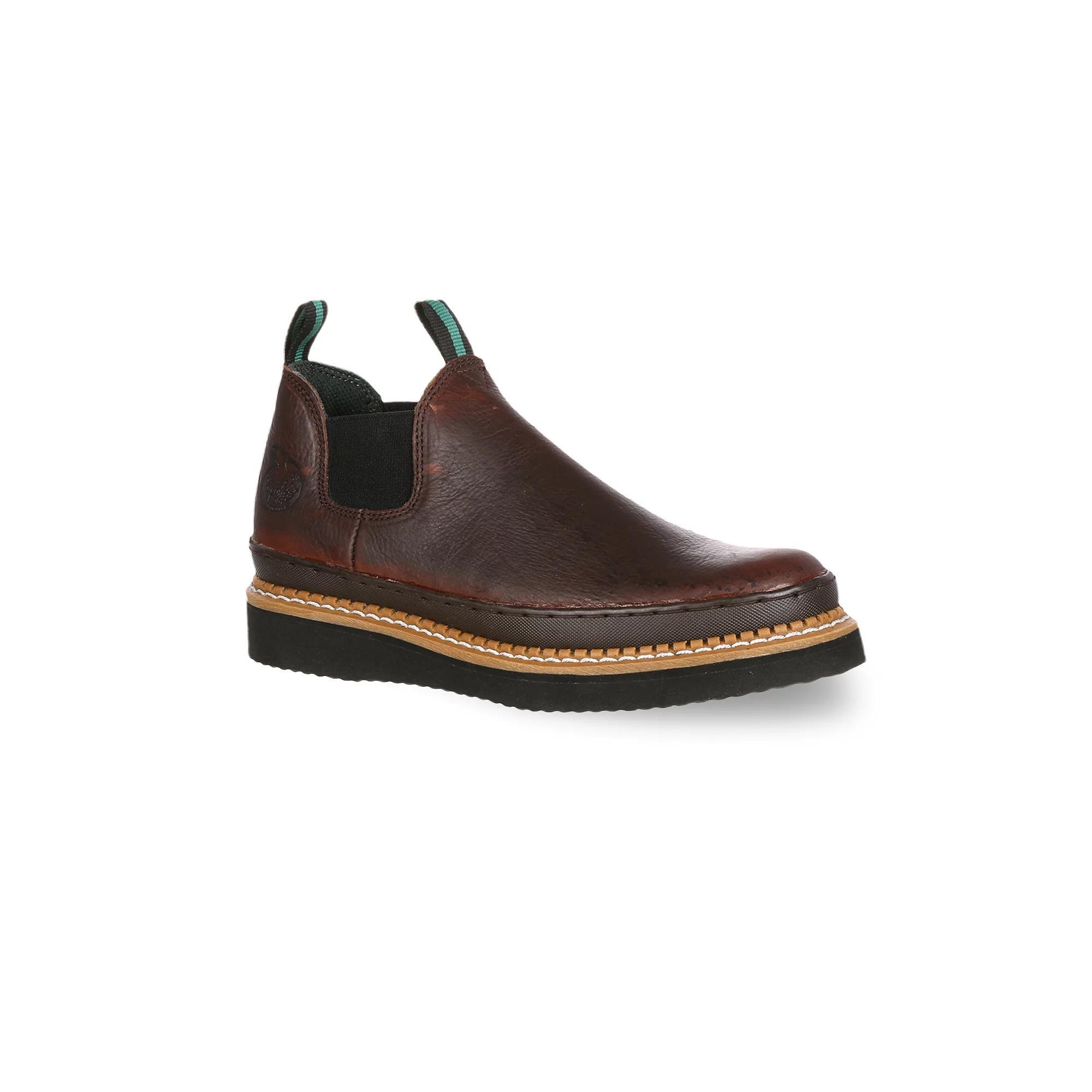 Georgia Boots Romeo Wedge Men's Work Shoes, Size: 8, Soggy Brown Product Image