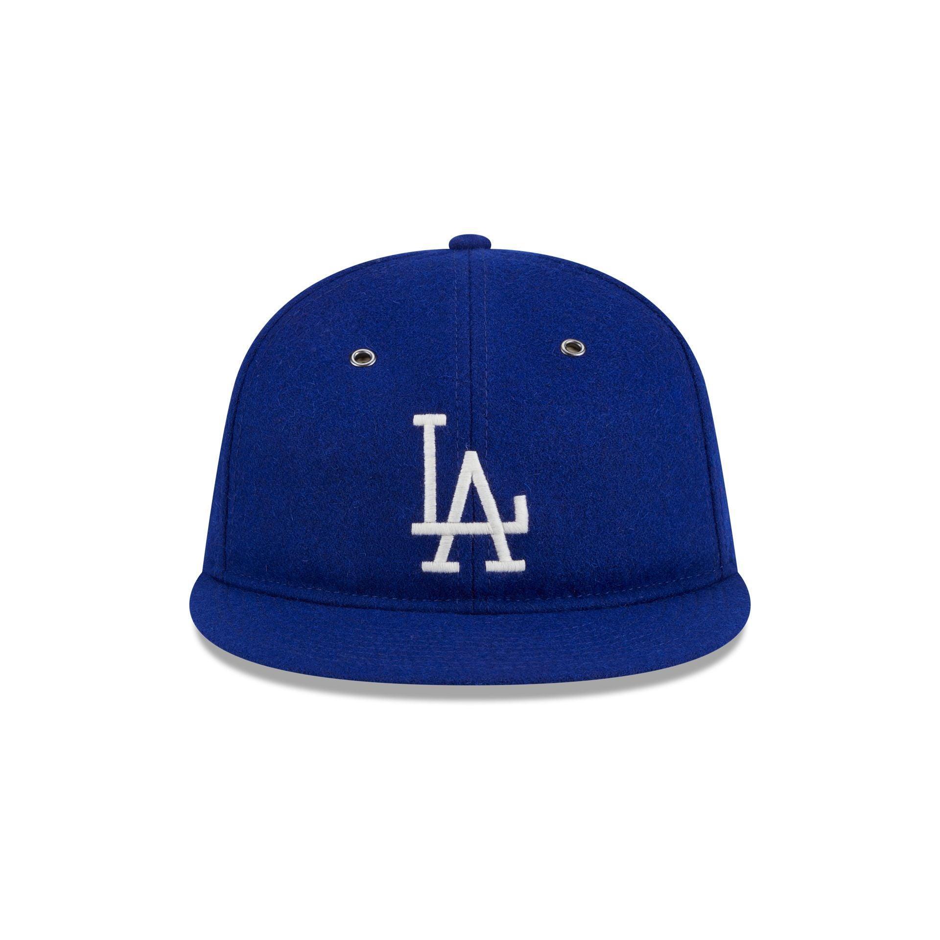 Los Angeles Dodgers Wool Retro Crown 59FIFTY Fitted Hat Male Product Image