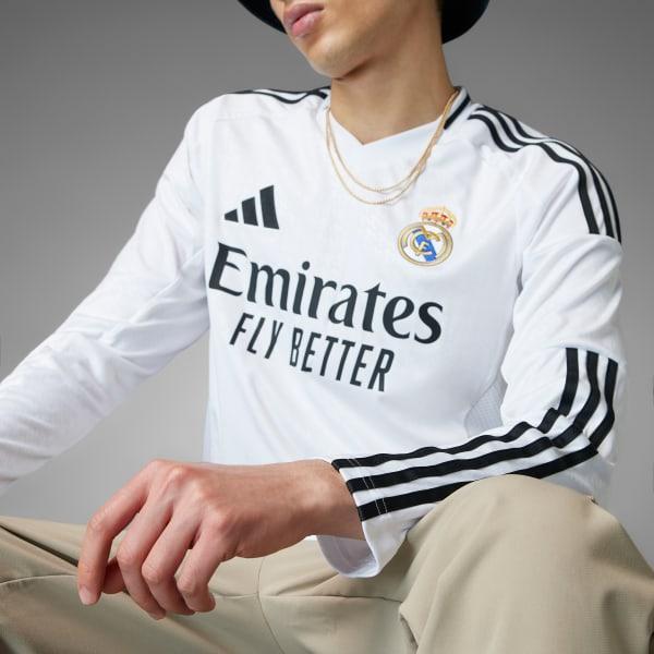 Real Madrid 24/25 Long Sleeve Home Jersey Product Image