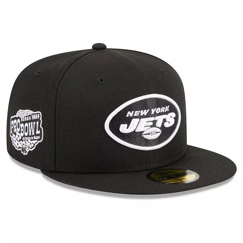 Mens New Era New York Jets Main Patch 59FIFTY Fitted Hat Product Image