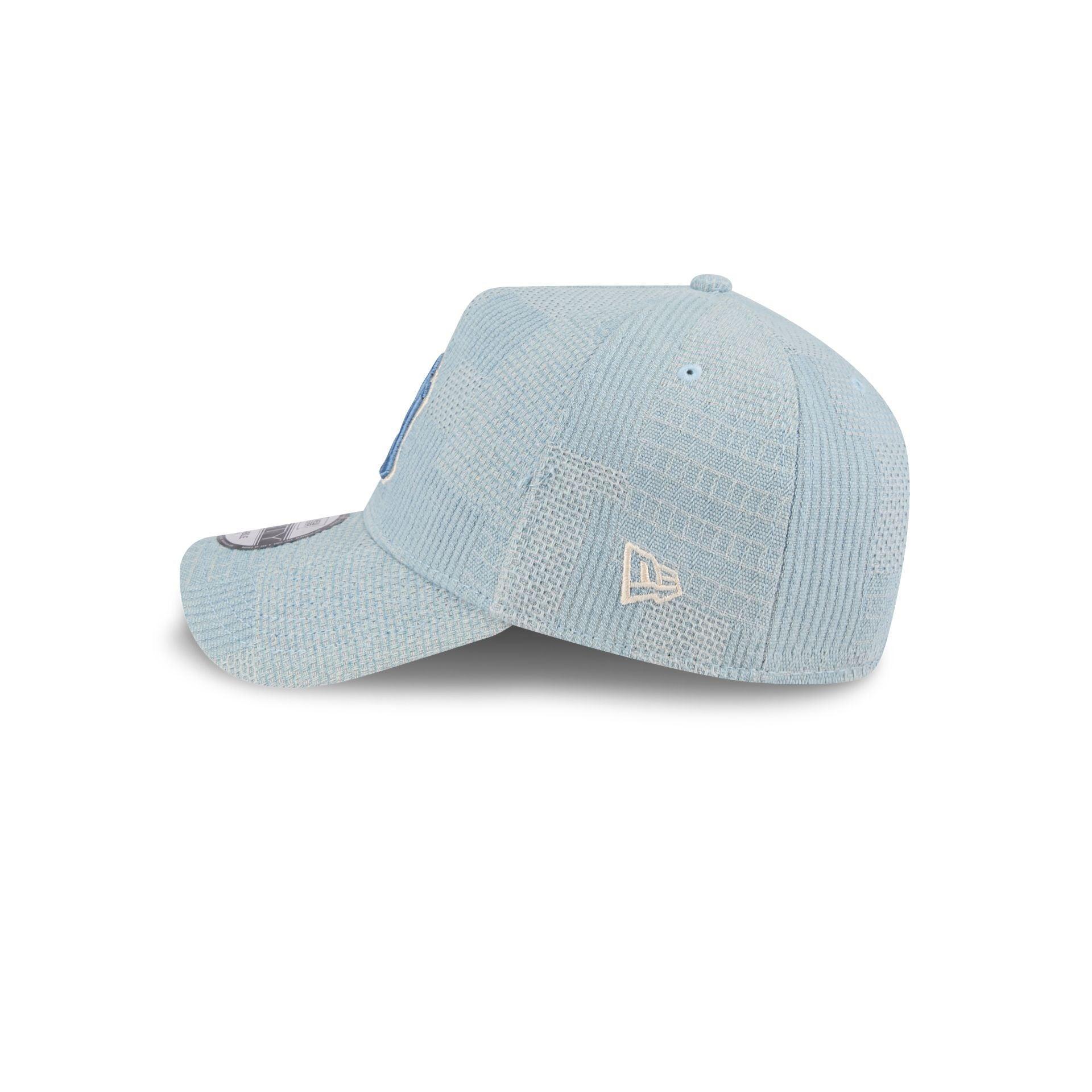 Seattle Mariners Logo Essentials Khaki 9FORTY A-Frame Snapback Hat Male Product Image