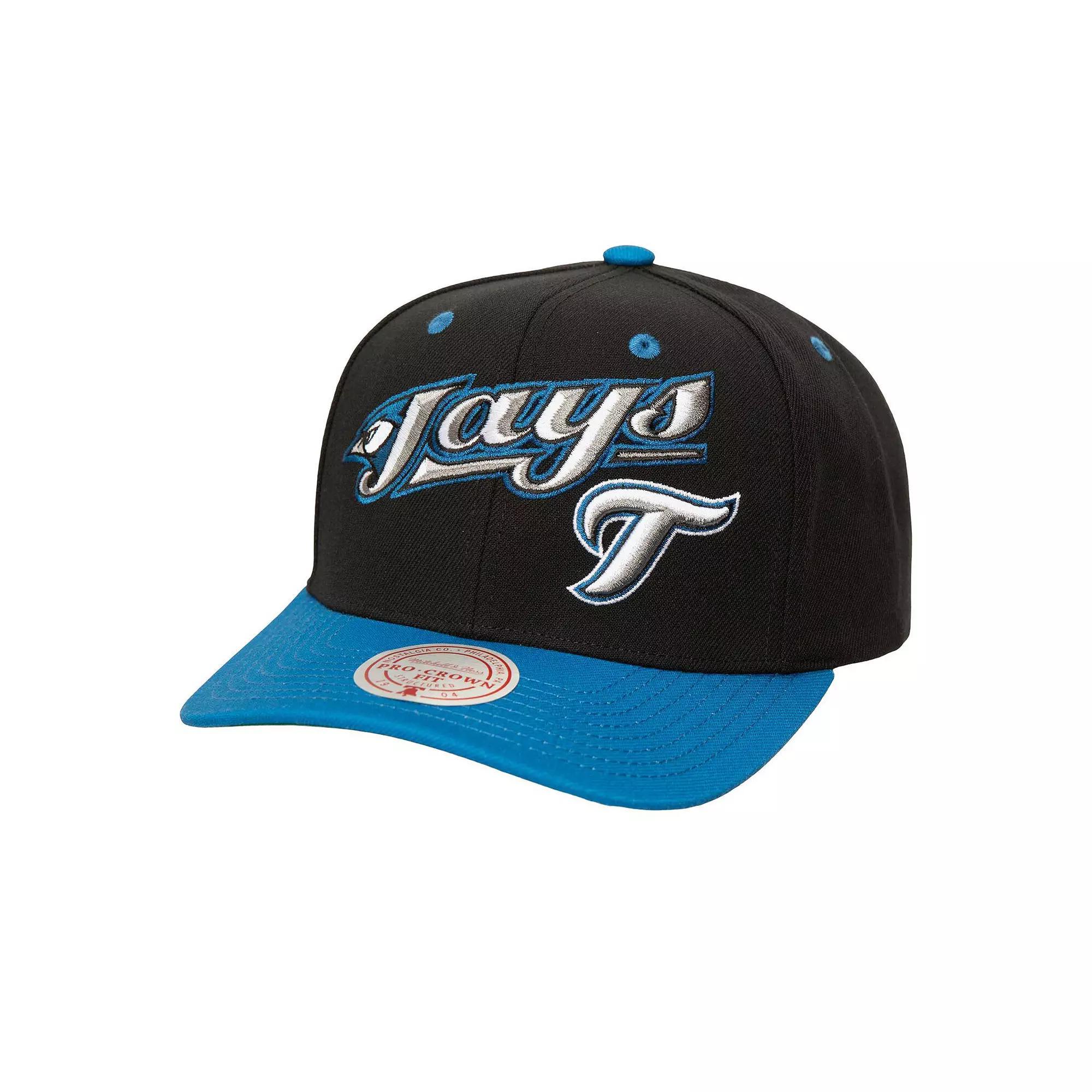 Men's Mitchell & Ness Black Toronto Blue Jays  All In 2.0 Adjustable Hat, Jay Black Product Image
