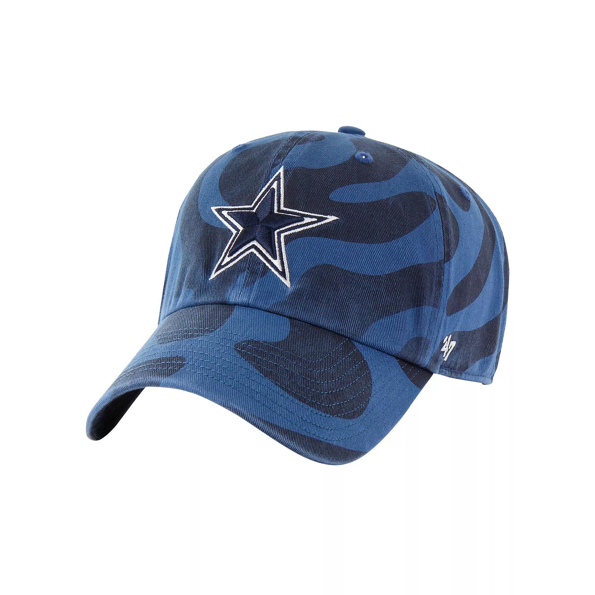 Women's '47  Navy Dallas Cowboys Freeform Clean Up Adjustable Hat, Blue Product Image
