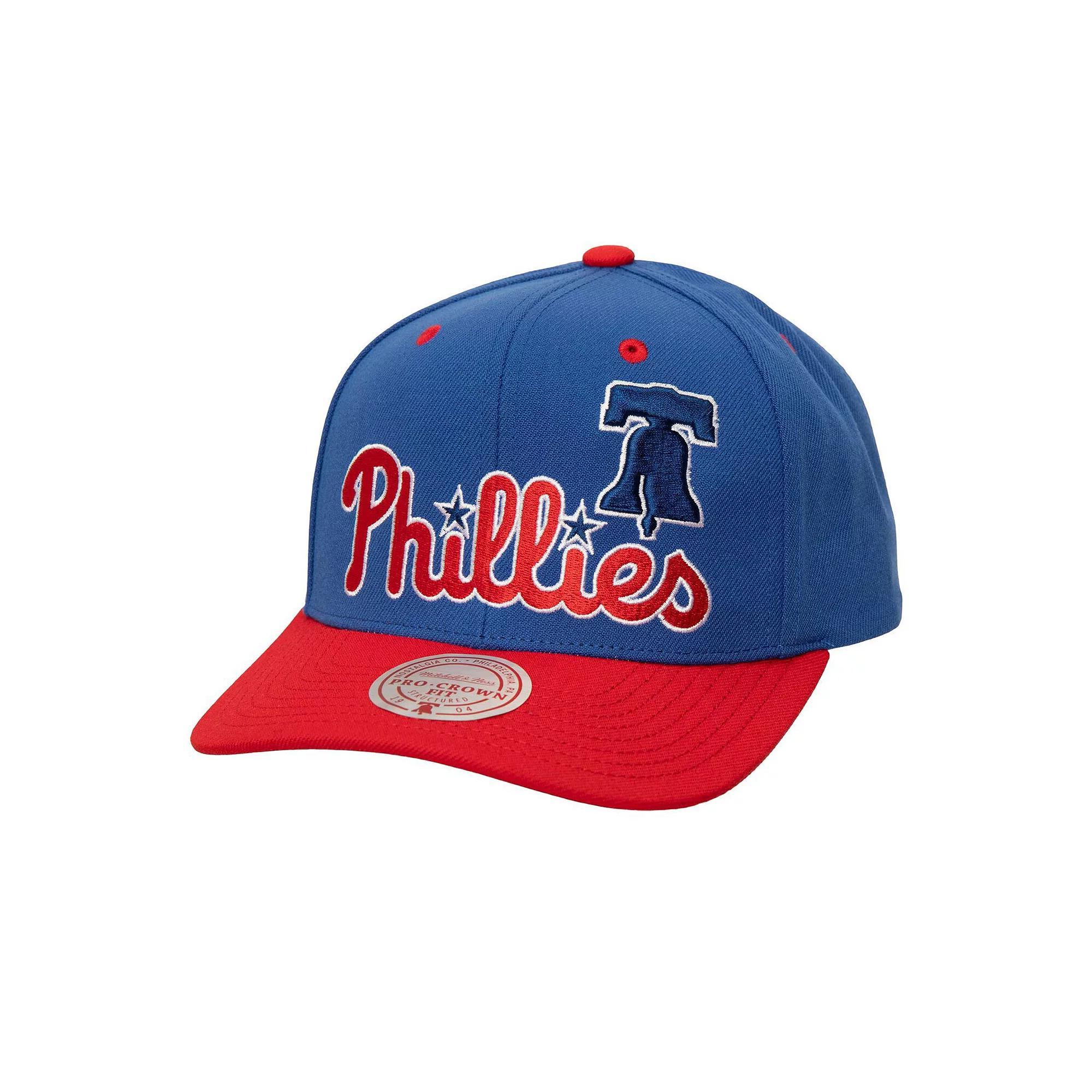Men's Mitchell & Ness Royal Philadelphia Phillies  All In 2.0 Adjustable Hat, Blue Product Image