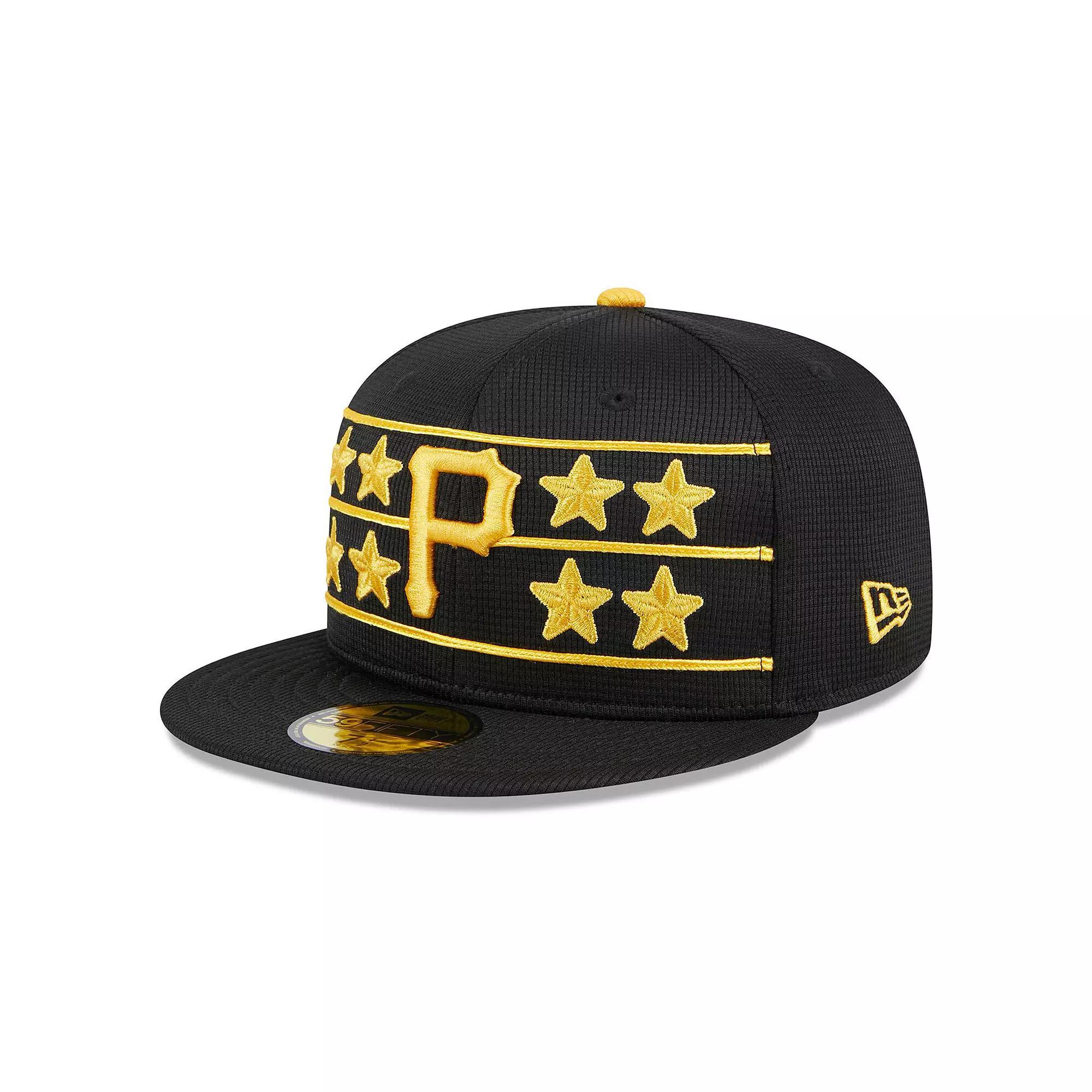 Men's New Era  Black Pittsburgh Pirates 2024 Batting Practice 59FIFTY Fitted Hat, Size: 7 1/4 Product Image