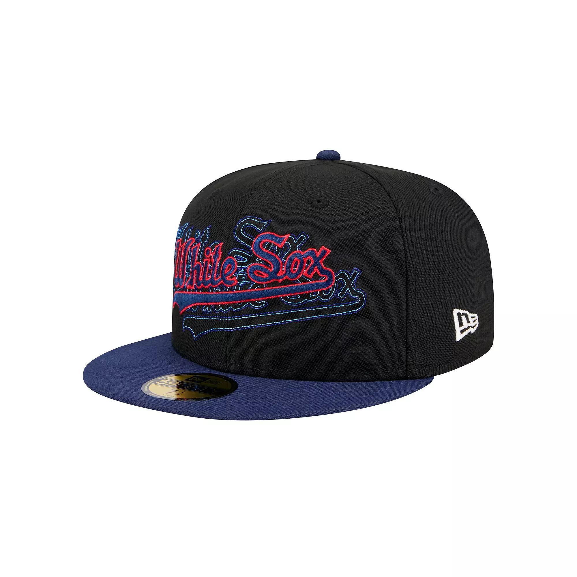 Men's New Era  Navy Chicago White Sox 2024 Batting Practice 59FIFTY Fitted Hat, Size: 8, Blue Product Image