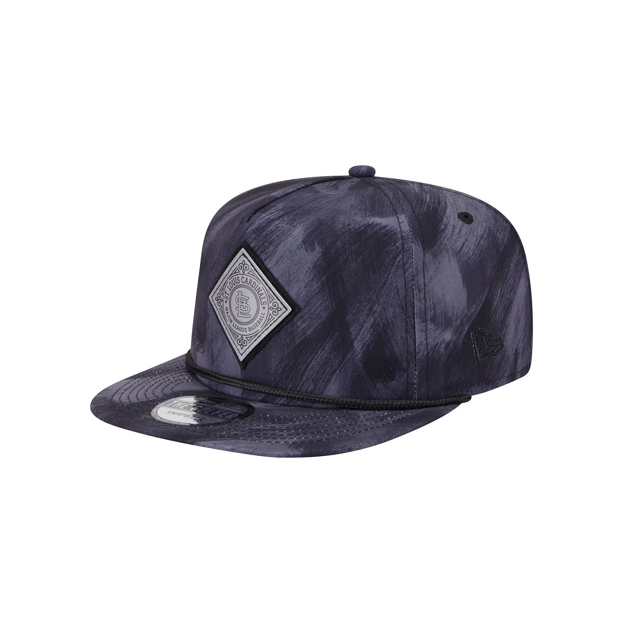 Men's New Era Navy St. Louis Cardinals Printed Golfer Snapback Hat, Blue Product Image