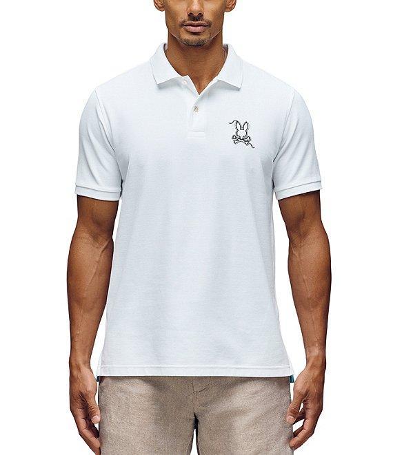 Psycho Bunny Cyrus Pique Short Sleeve Polo Shirt Product Image