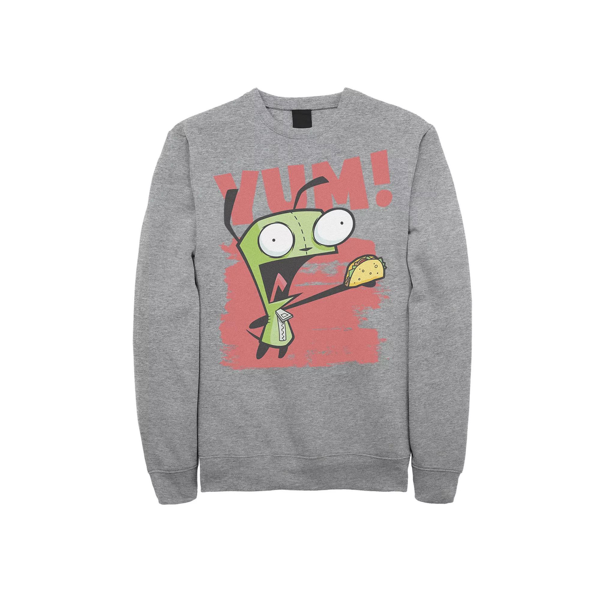 Mens City Of New York Collegiate Typographic Sweatshirt Athletic Grey Product Image
