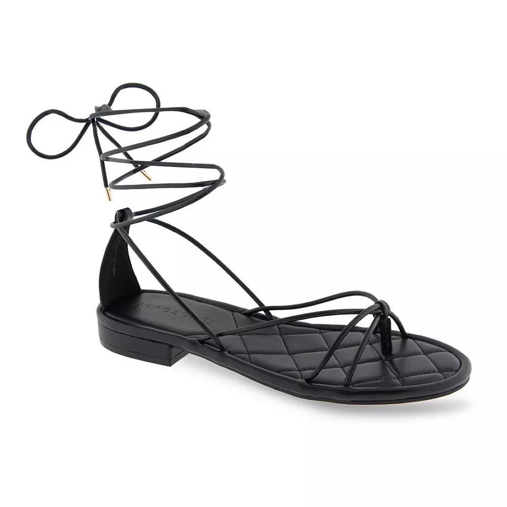 Aerosoles Jacky Women's Dress Sandals, Size: 8 Medium, Black Pu Product Image