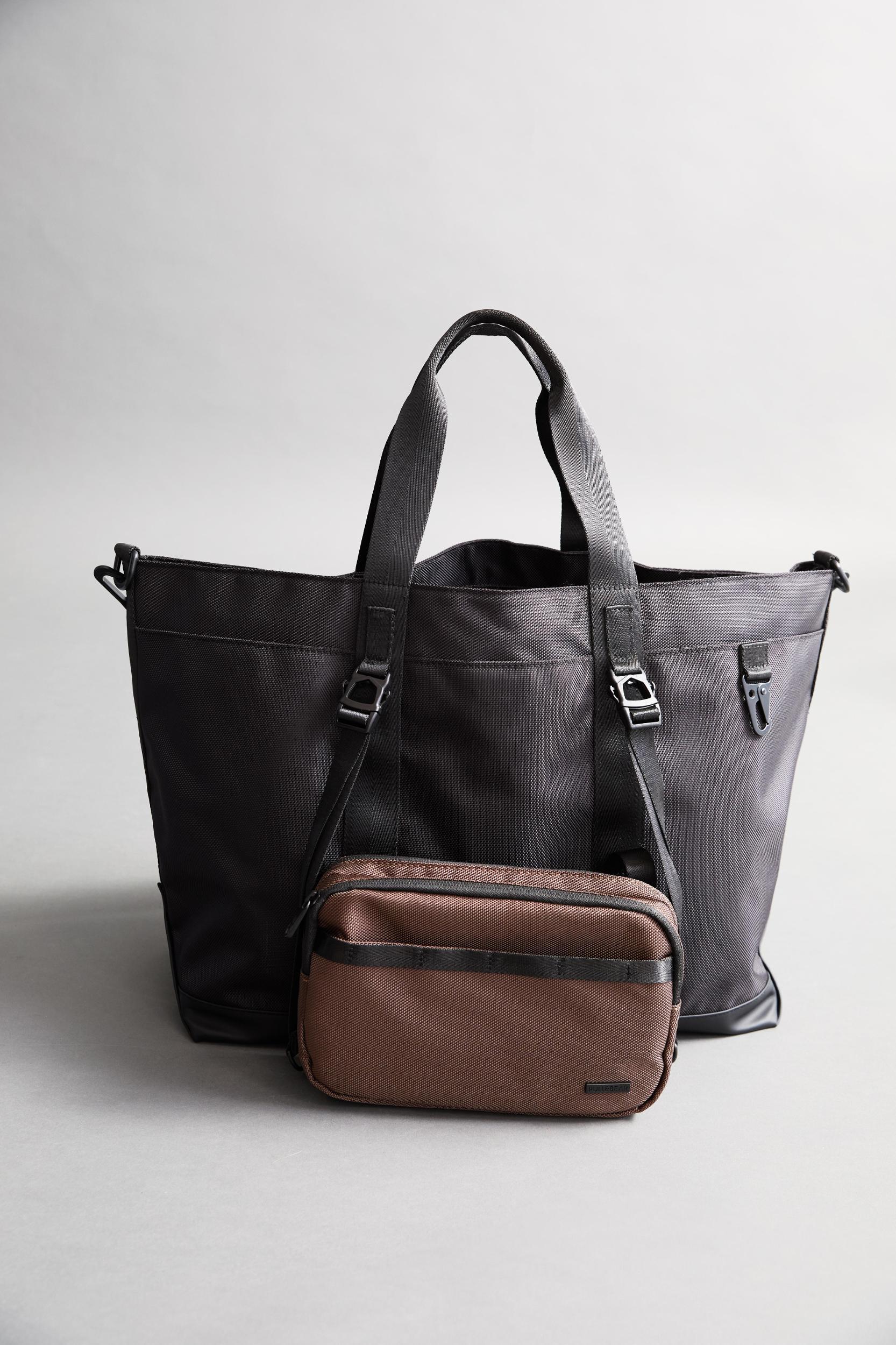 Nylon-effect shopper bag Product Image